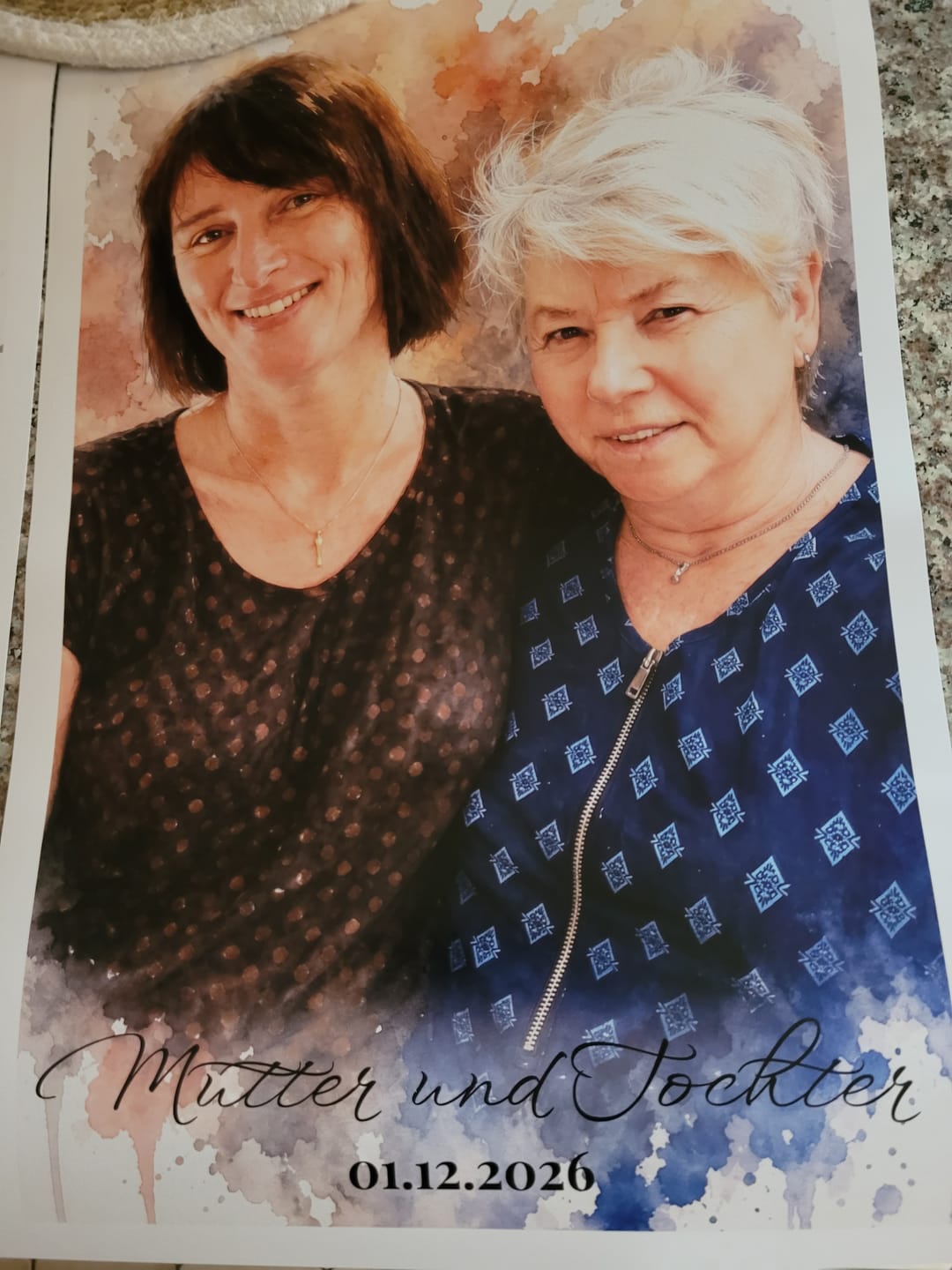 Customer photo review of Euer Foto als Kunstwerk – mit Live-Vorschau, als Poster oder Leinwand