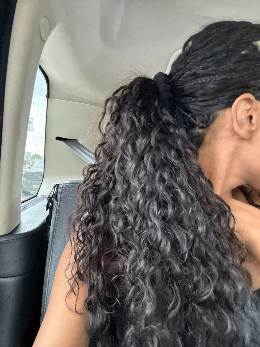 Customer photo review of Ywigs Loose Deep Wave Human Crochet Hair for Miracle Knots