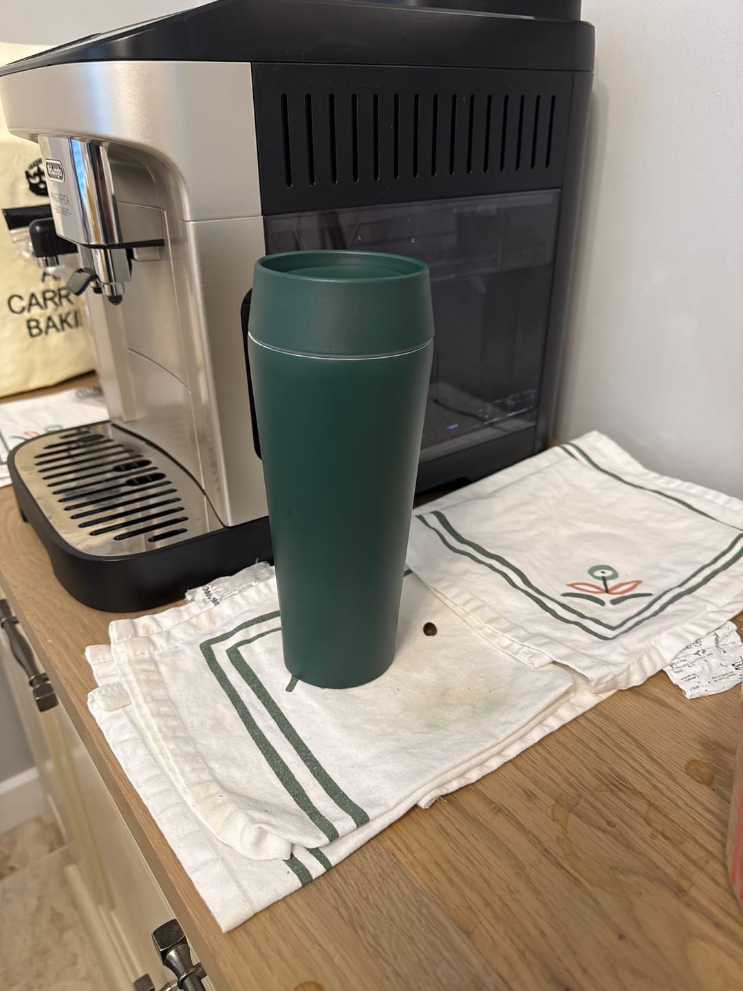 Customer photo review of bru Ceramic Travel Mug