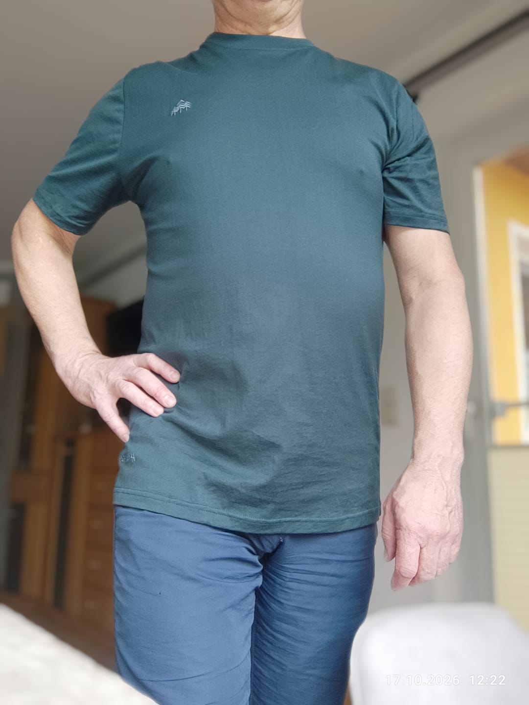 Customer photo review of Holzbrüder® Bio Herren Shirt aus mercerisierter Baumwolle
