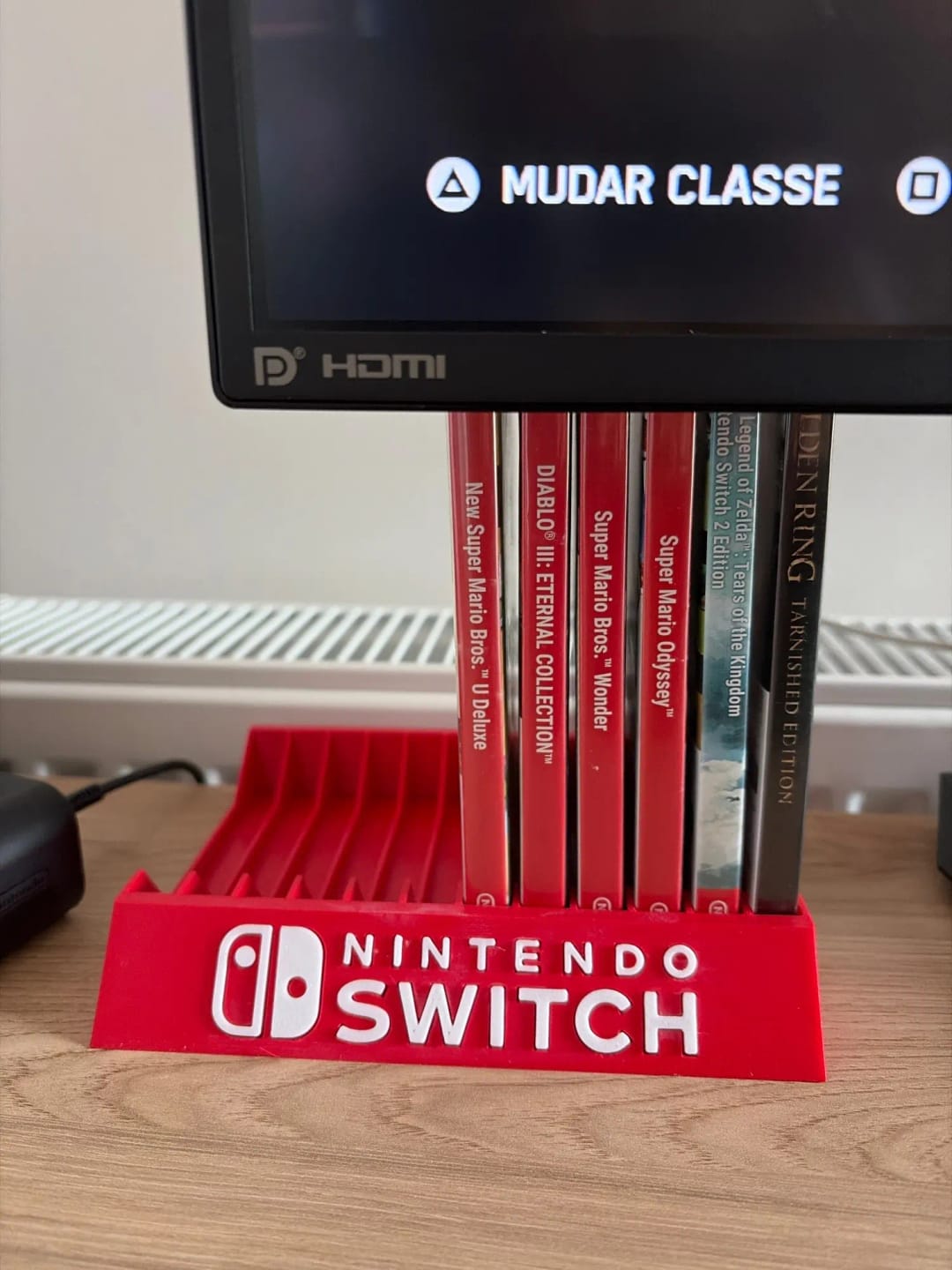 Customer photo review of New For Switch Game Card Case Desktop Card Box Holder Game Disc Cassette Storage Bracket Storage Box，8 And 12 Compartments