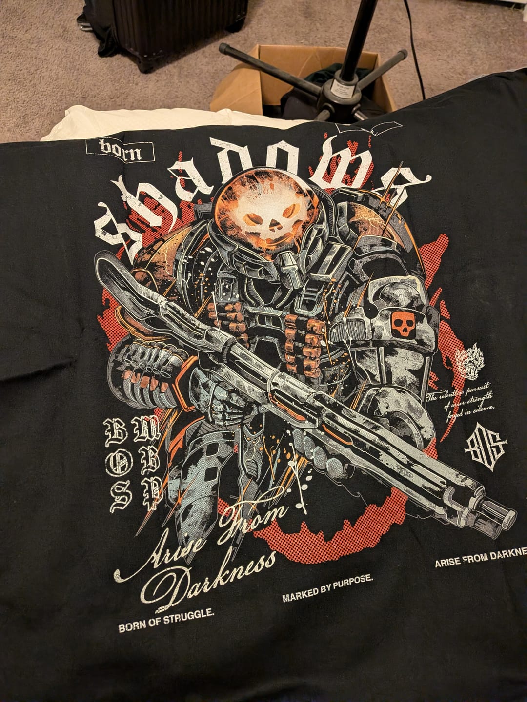 Customer photo review of [Limited Edition] 'Halo: Master Chief' Back T-Shirt