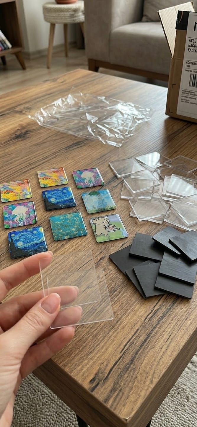 Customer photo review of Kendin Yap Magnet Seti