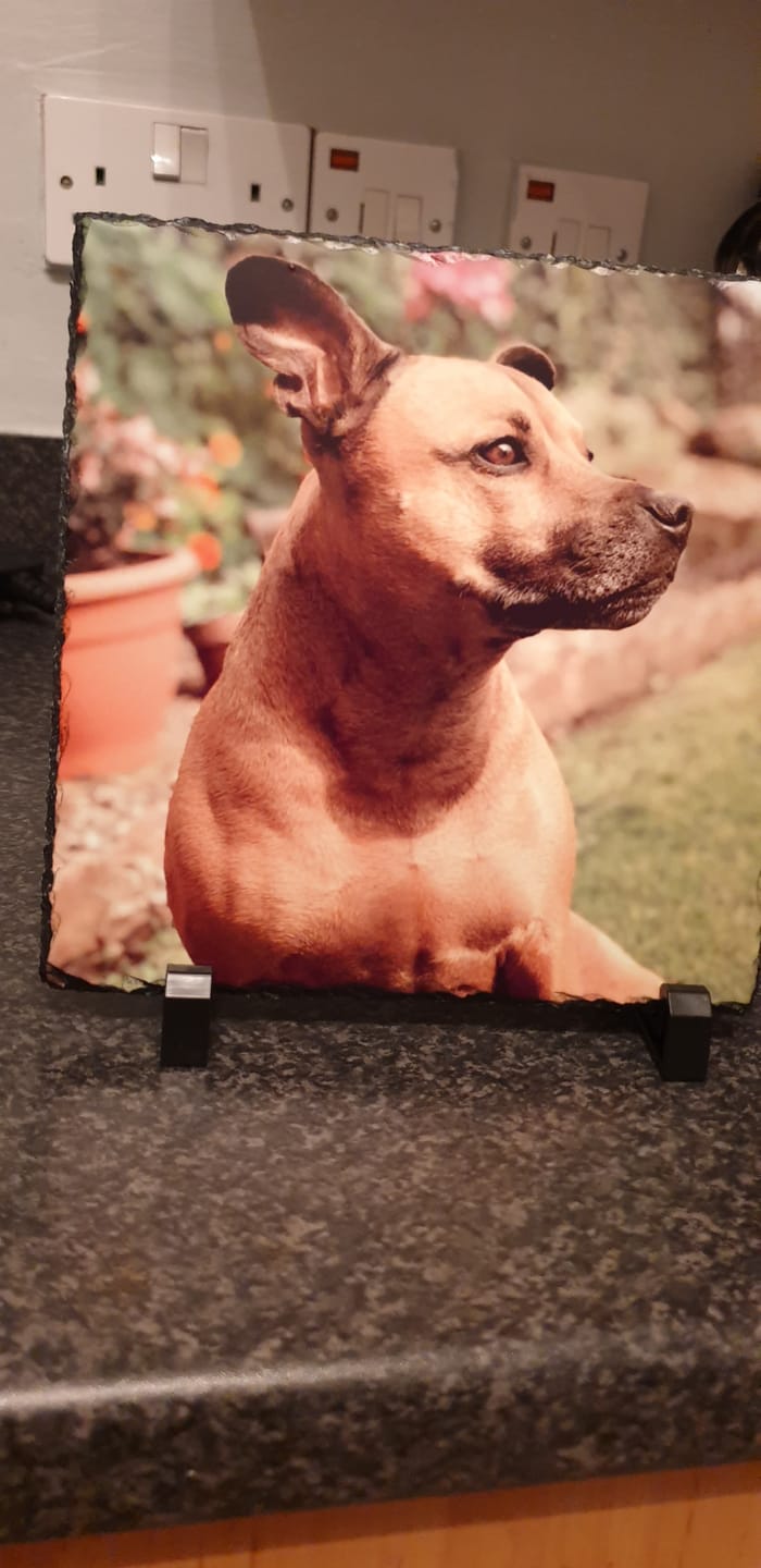 Customer photo review of Personalised Poster - Charcoal