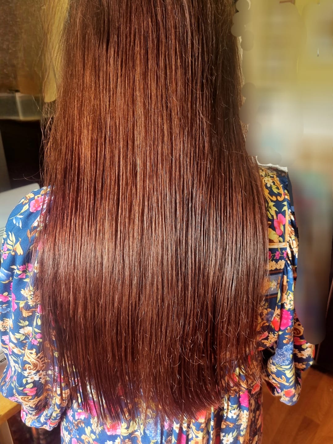 Customer photo review of Keratin Strength & Repair Shampoo Bar