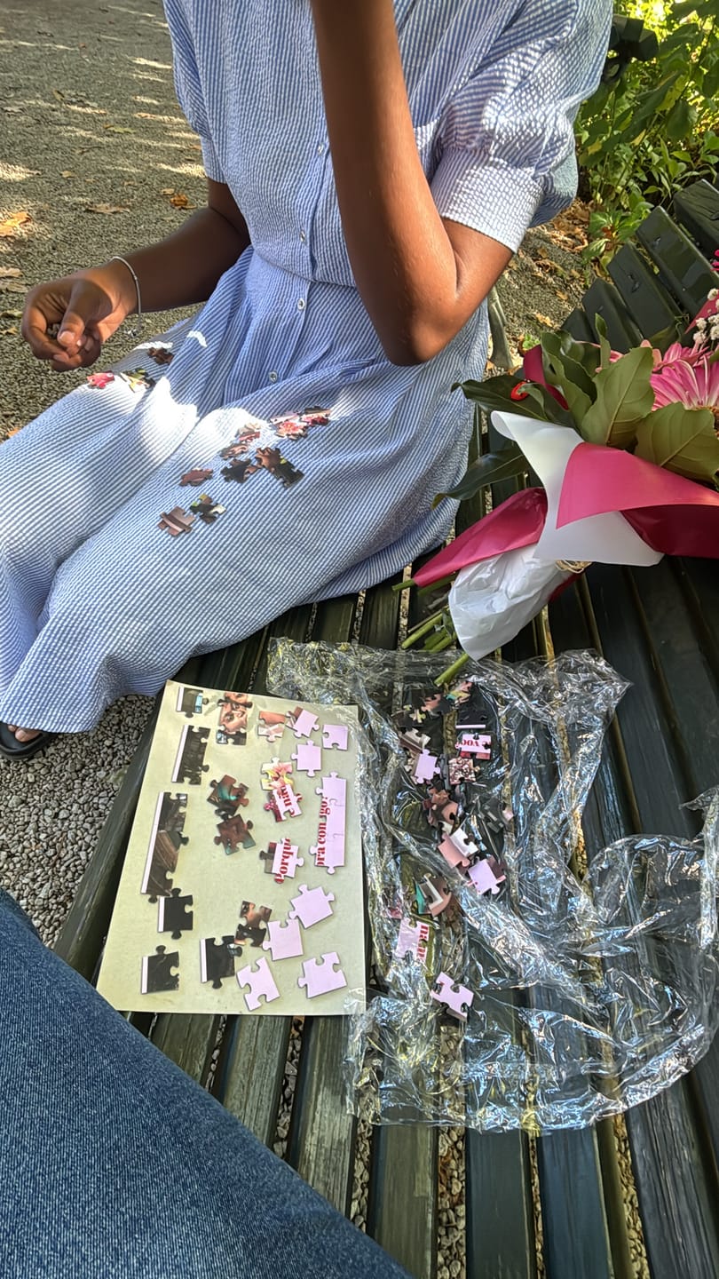 Customer photo review of Puzzle Personalizado