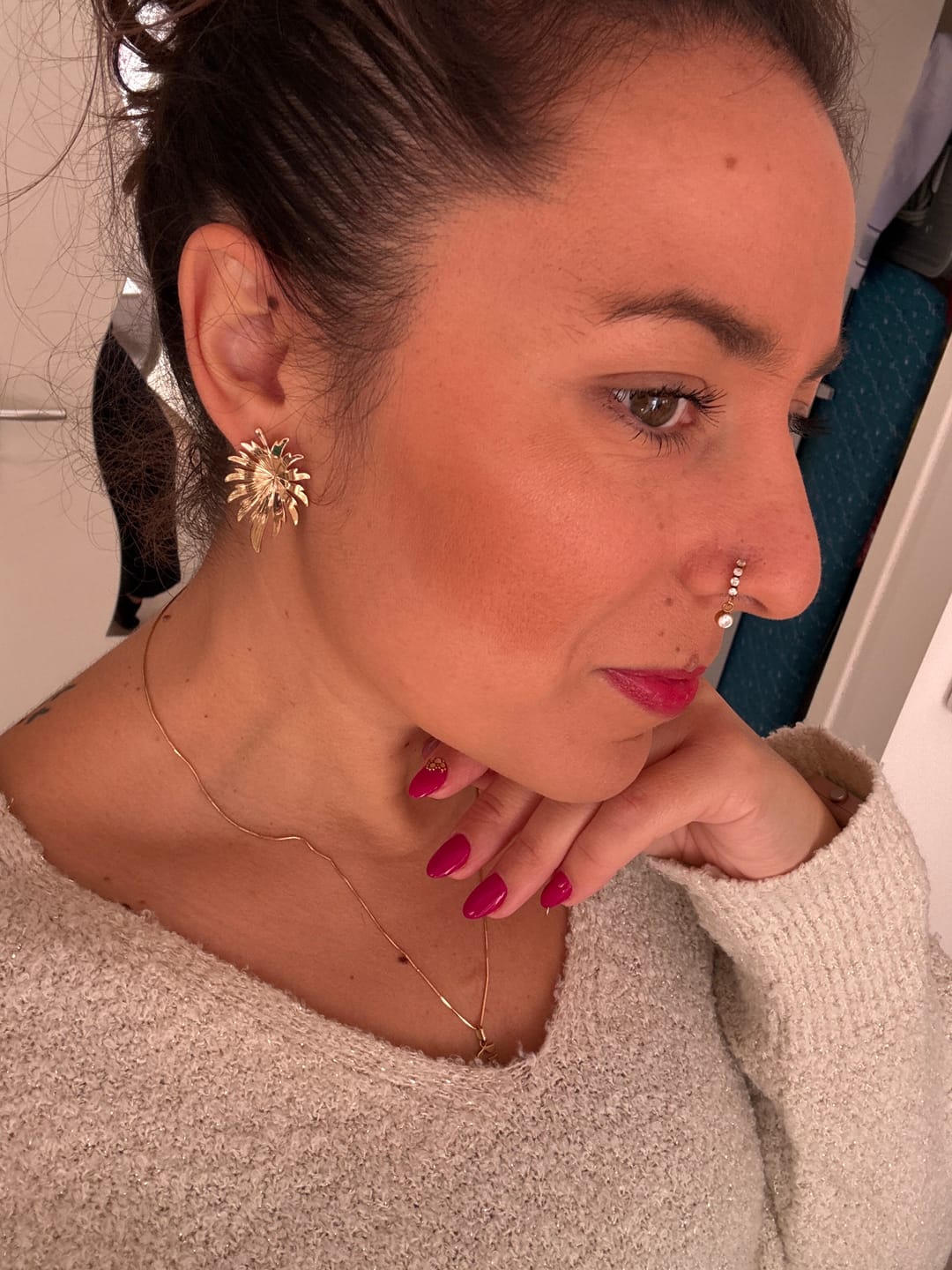 Customer photo review of Piercing Aliya