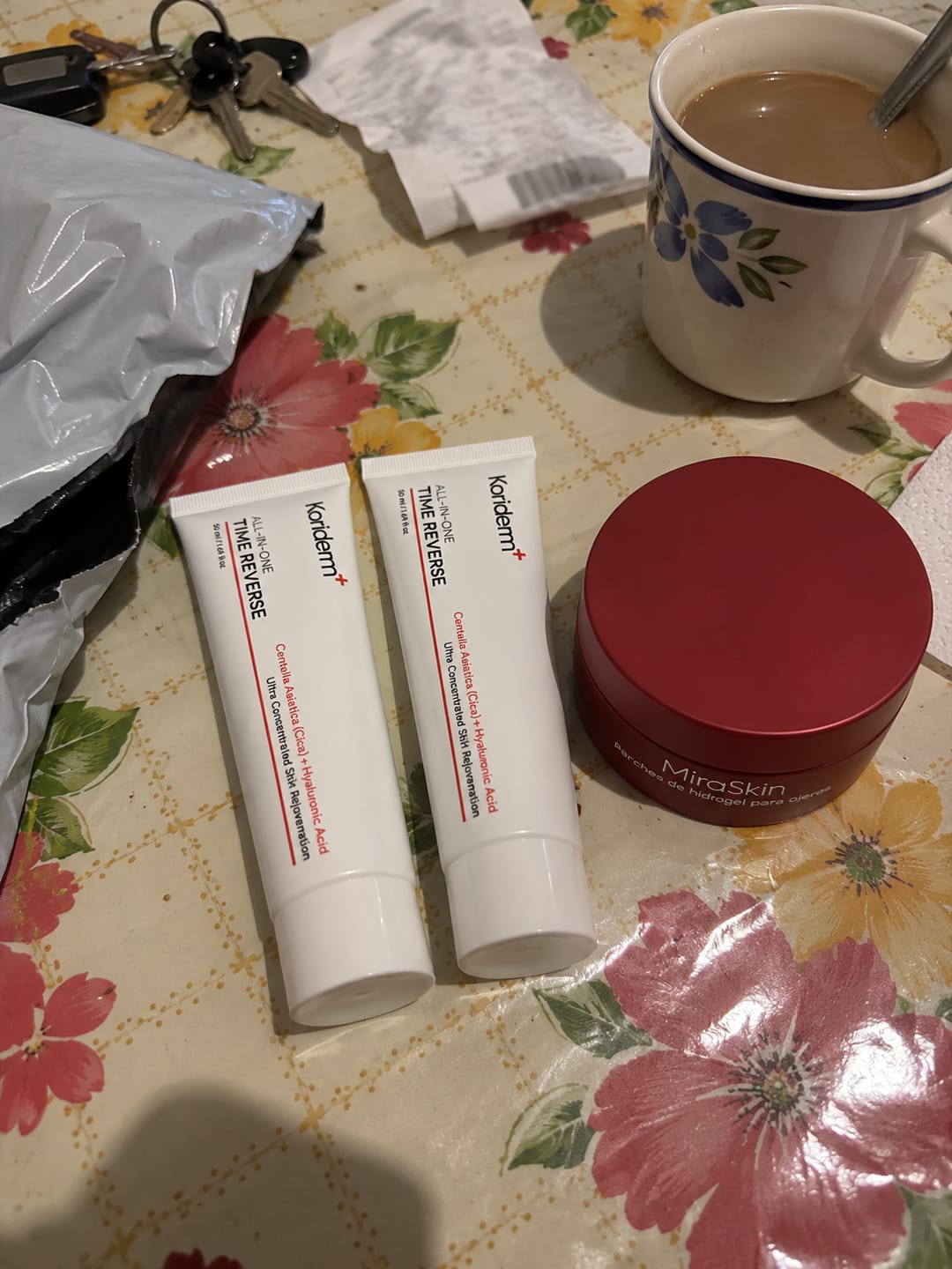 Customer photo review of Koriderm · Crema antiedad con Centella