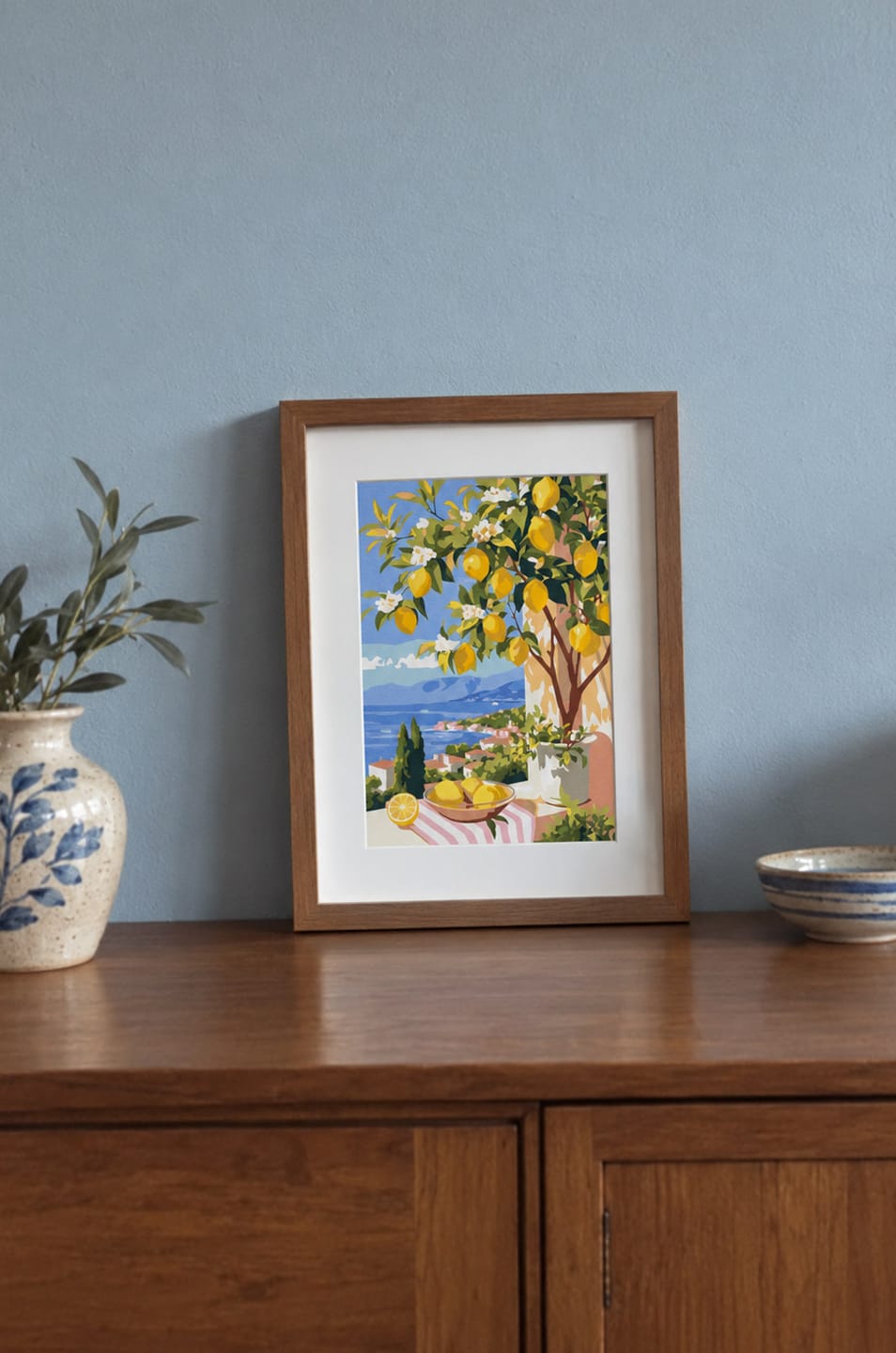 Customer photo review of Coffret Peinture par numéros - Citrons d'Été