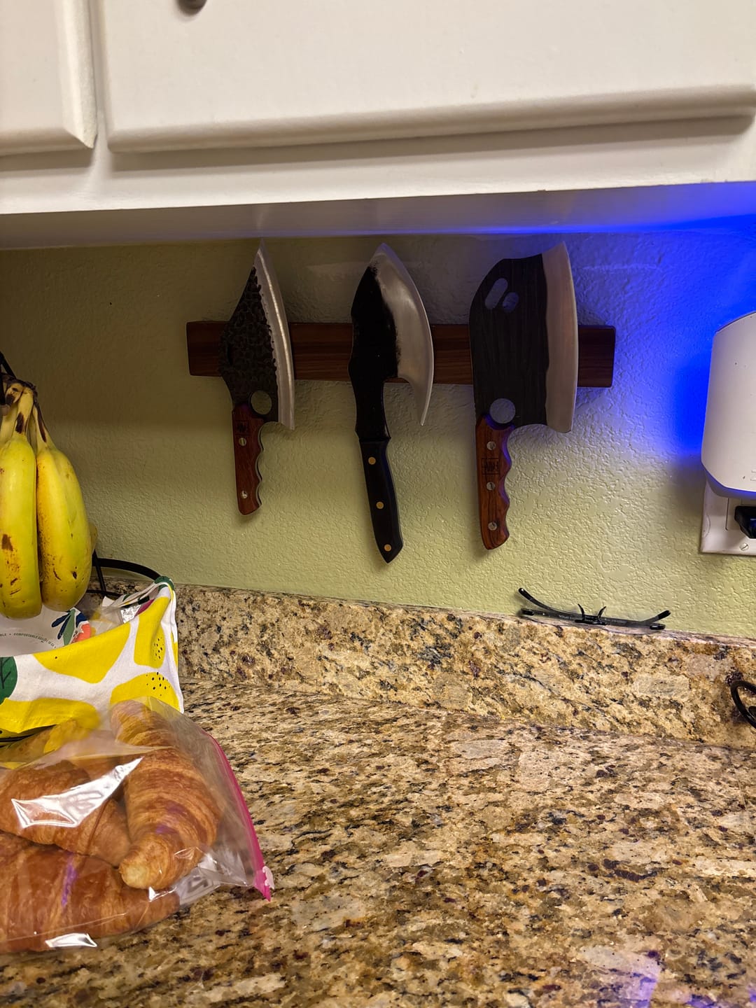 Customer photo review of Magnetic Wall Rack