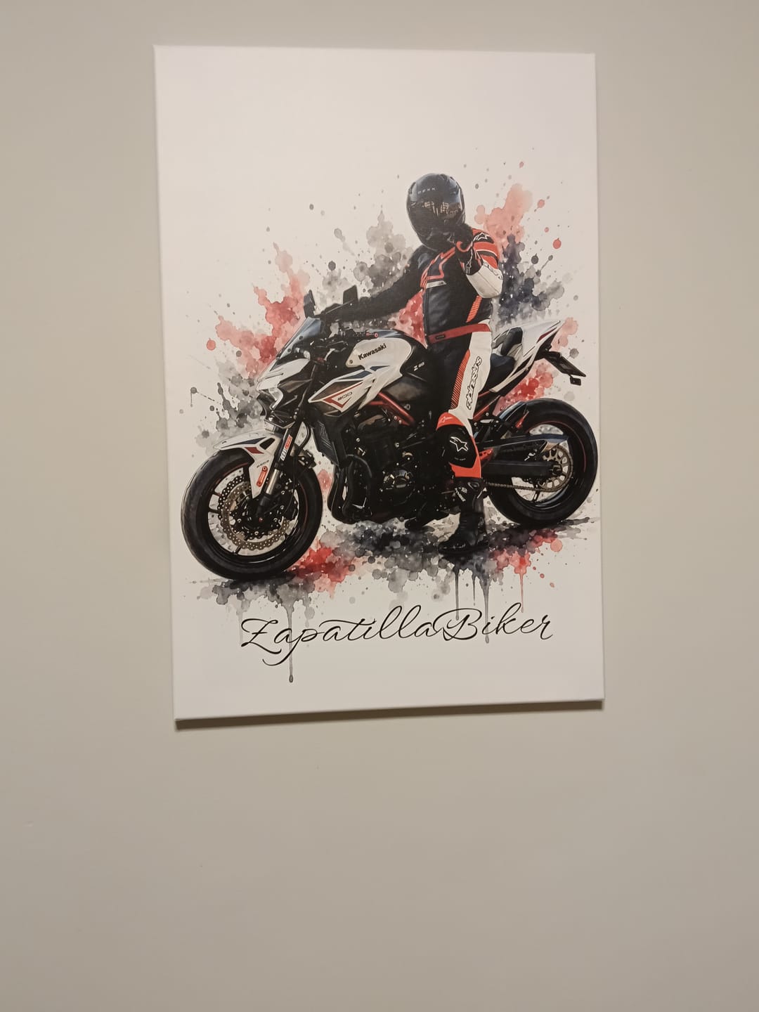 Customer photo review of Vuestra foto como obra de arte – con vista previa en vivo, como póster o lienzo