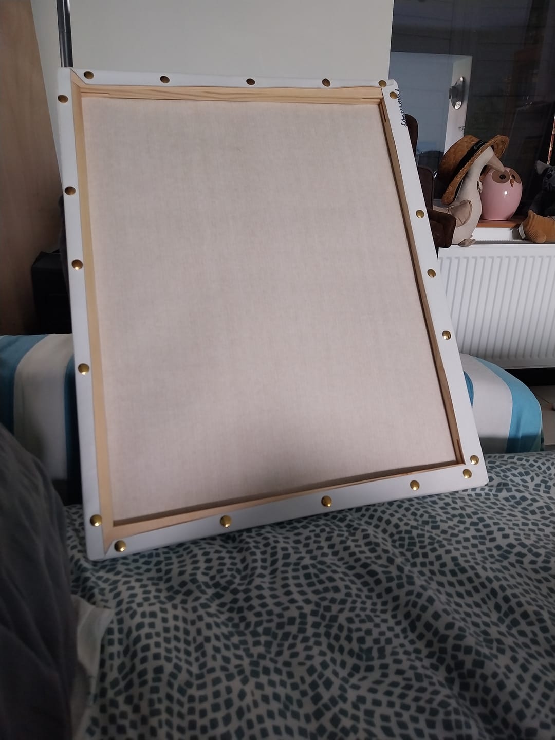 Customer photo review of Châssis en bois à monter soi-même