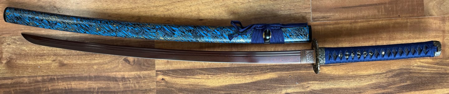 Customer photo review of Custom Your Own Katana