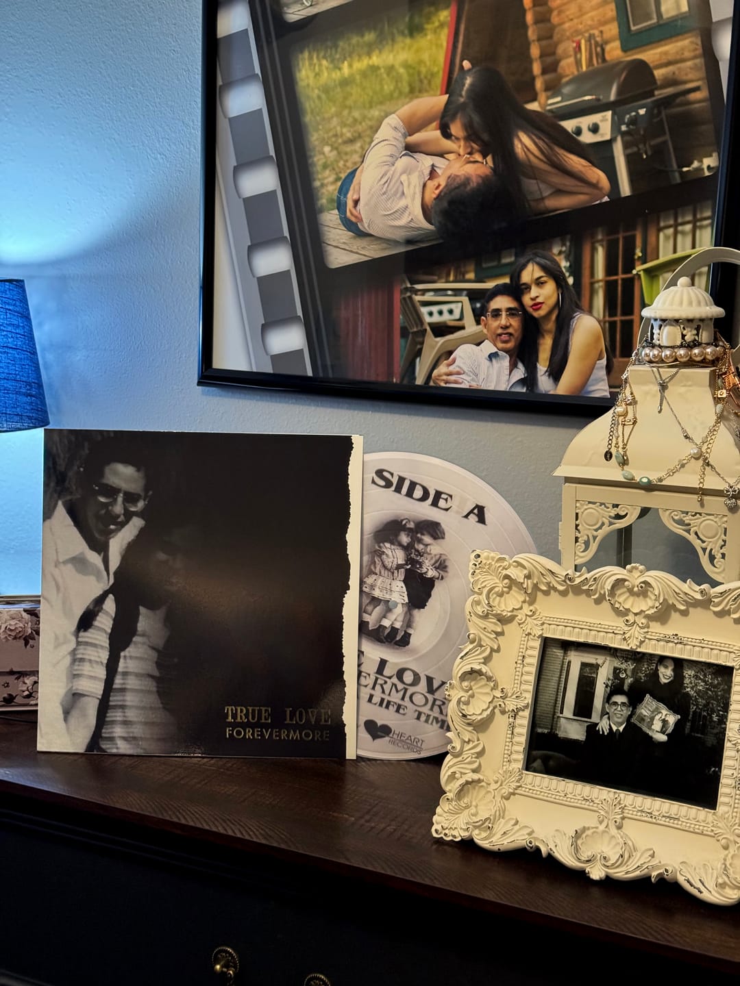 Customer photo review of Custom Vinyl Record (rb)
