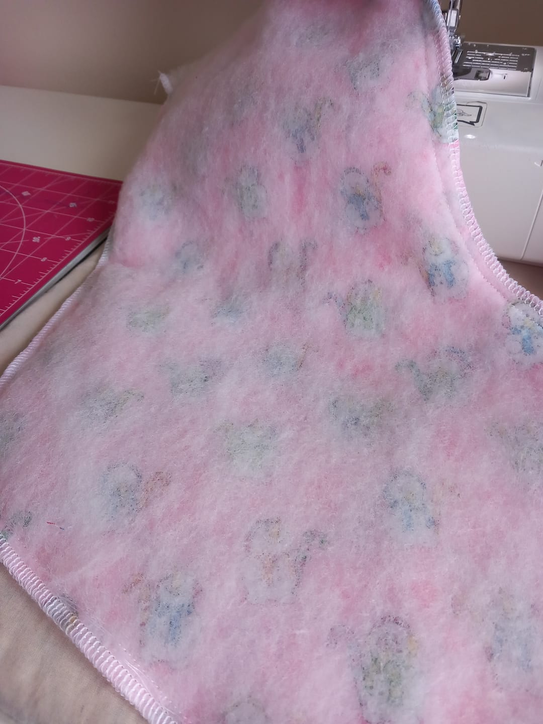 Customer photo review of 2oz Fire Retardant Wadding - 90cm wide