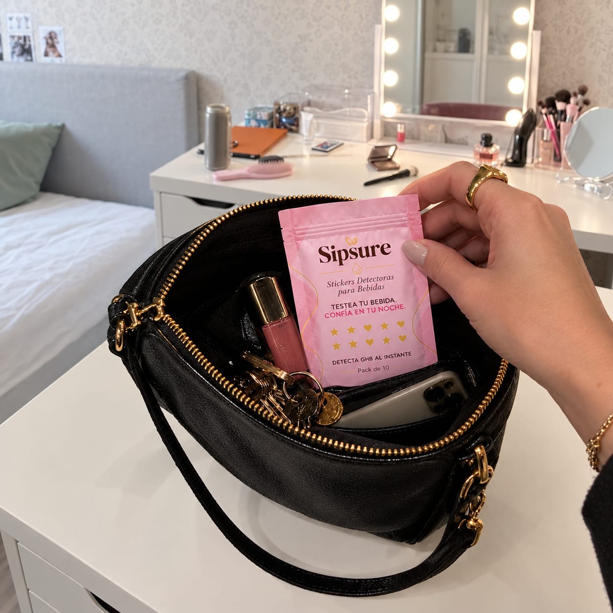 Customer photo review of Sipsure™ Pegatinas Detectoras