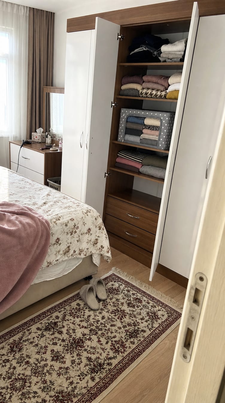 Customer photo review of Katlanabilir Demir İskeletli Saklama Hurcu