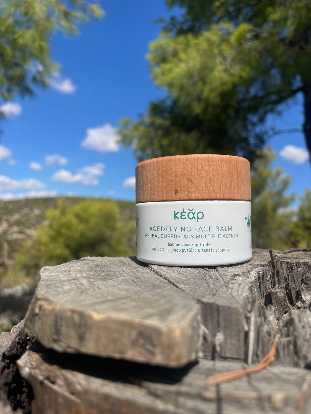 Customer photo review of AgeDefying Face Balm