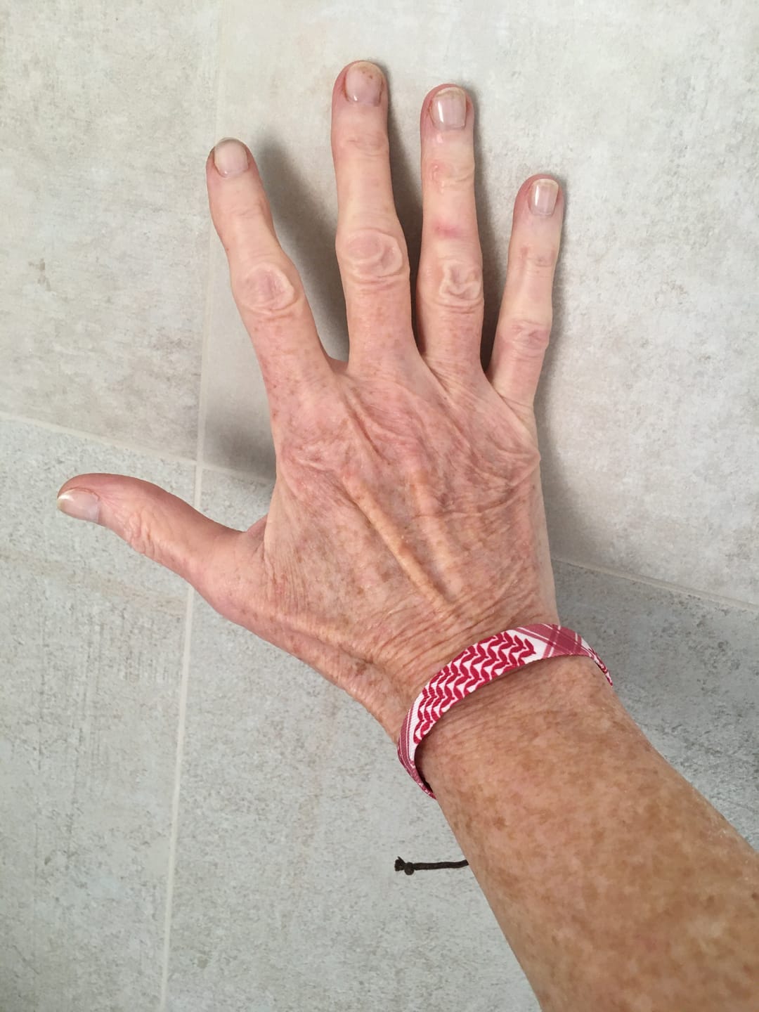 Customer photo review of Keffiyeh Bracelet