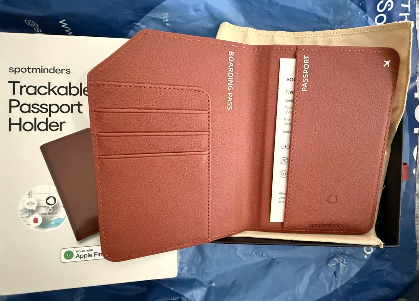 Customer photo review of Passport Holder Air