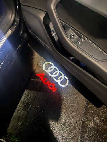 Customer photo review of AUDI DOOR LIGHTS