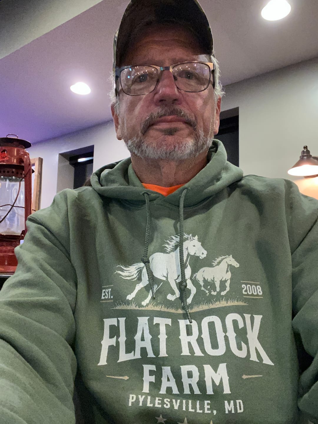 Customer photo review of HORSE RANCH CUSTOM HOODIE H7
