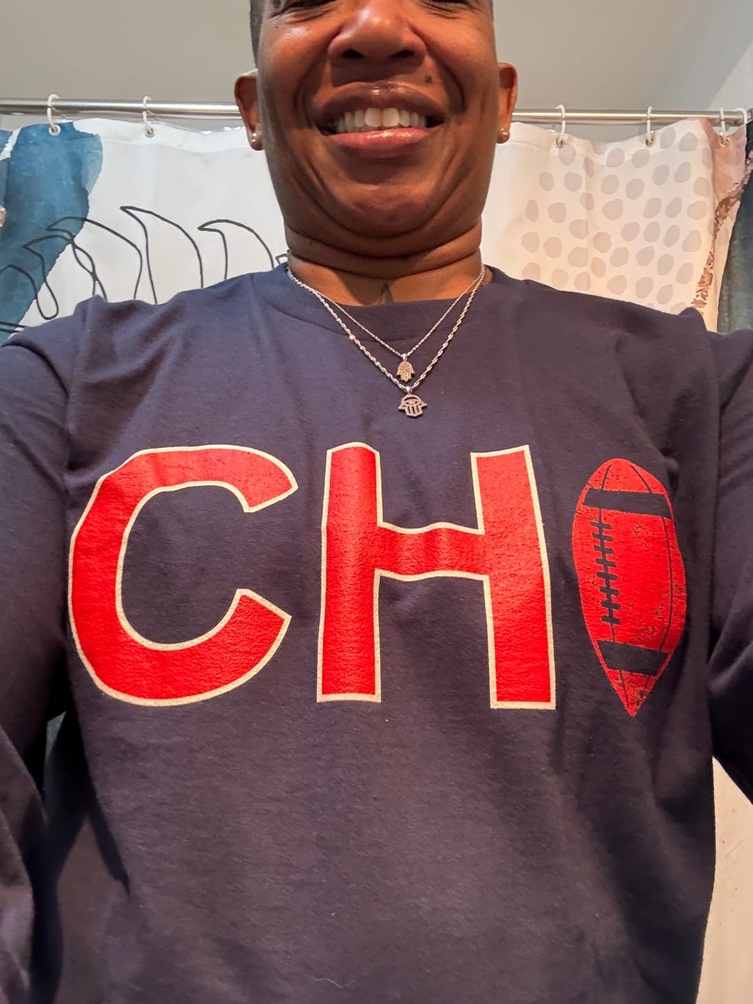 Customer photo review of CHI Football Long Sleeve