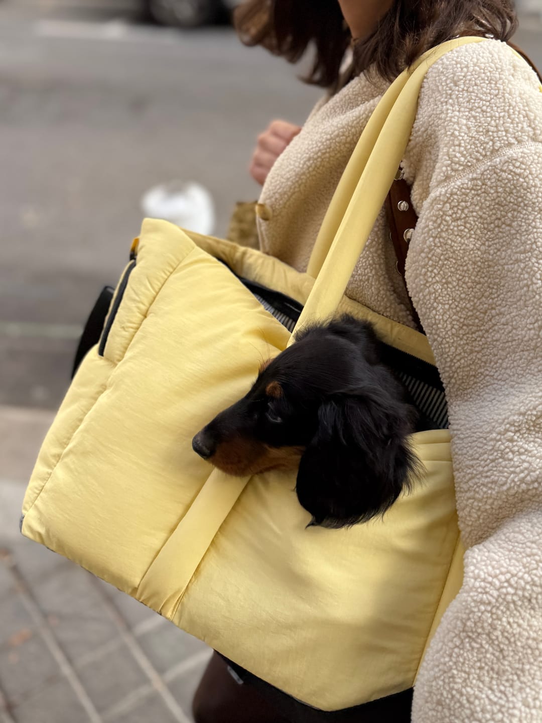 Customer photo review of Sac de voyage - Jaune