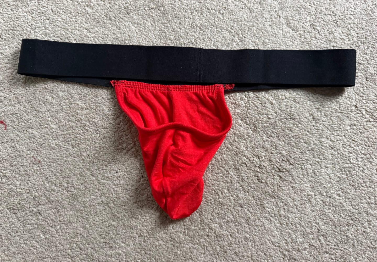 Customer photo review of Nylon 0in Strapless Jocks No Fly 1pk Green