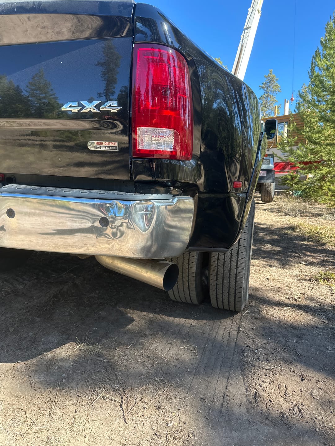 Customer photo review of 5 Inch Turbo Back Exhaust | Ram 6.7L Cummins | 2010-2012