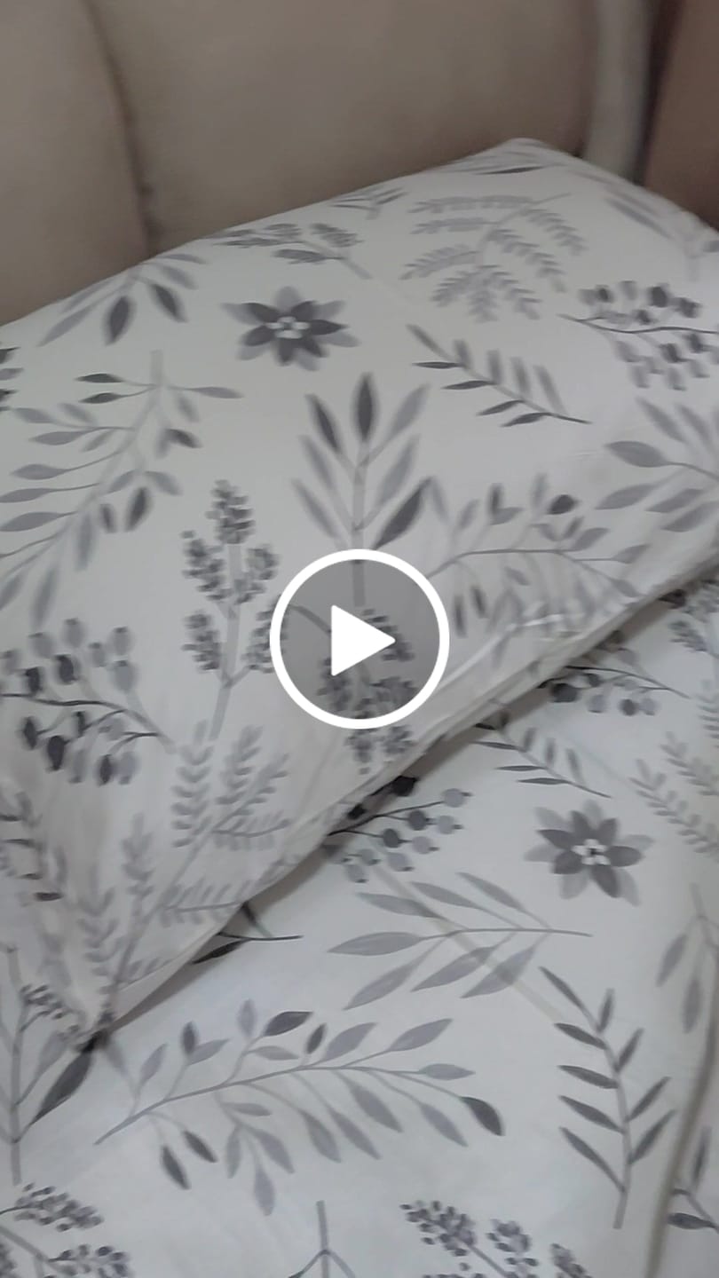 Customer video review of ⚡FLASH SALE⚡Contempo Elowen 100% Cotton Fitted Sheet Set