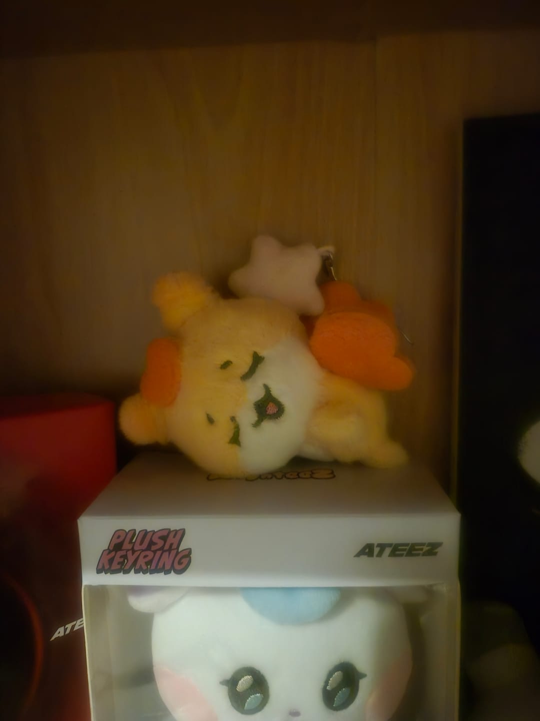 Customer photo review of [PRE-ORDER] ATEEZ - [MIGHTEEZ ROCK THE STAGE] PLUSH CHARM