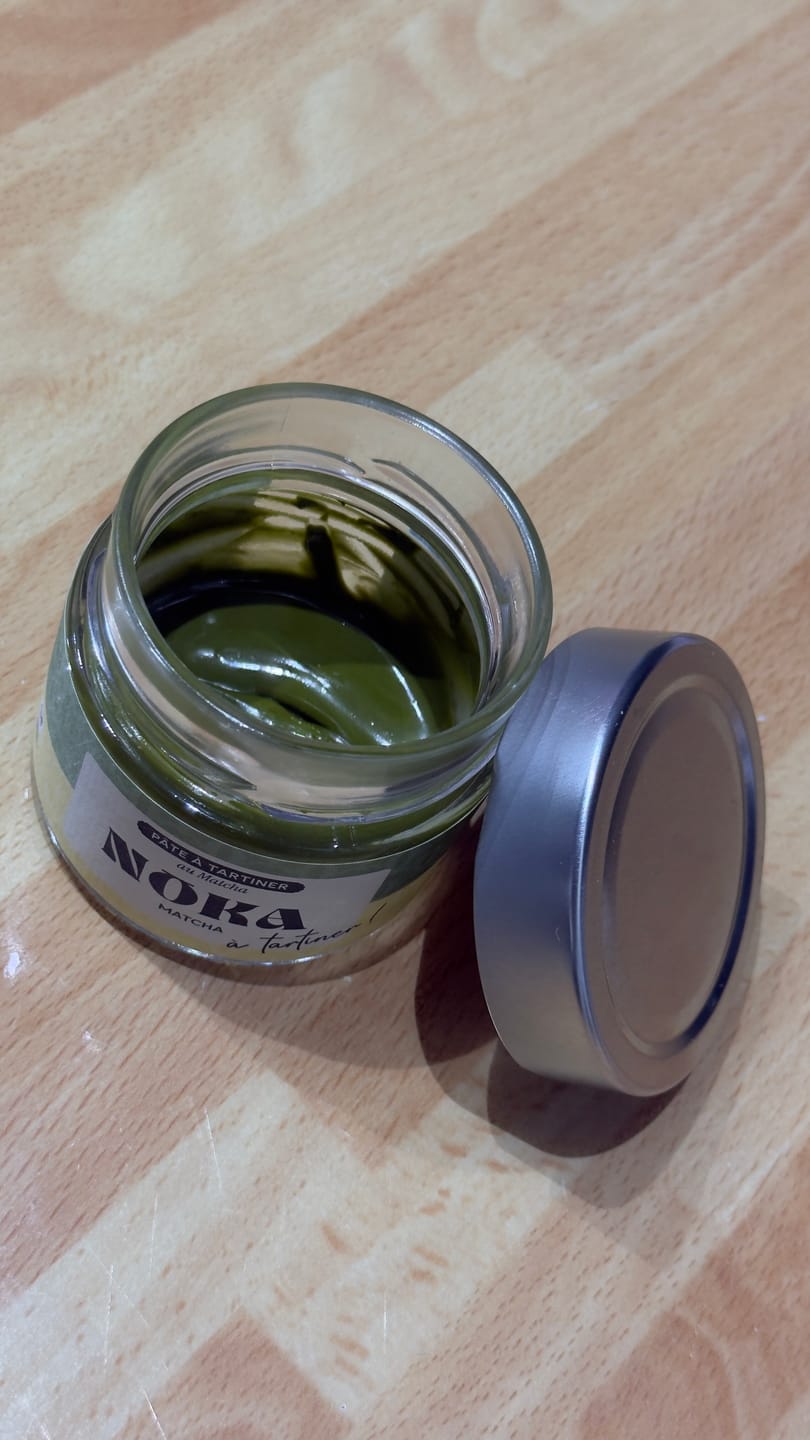 Customer photo review of Noka à tartiner - Pâte à tartiner au matcha
