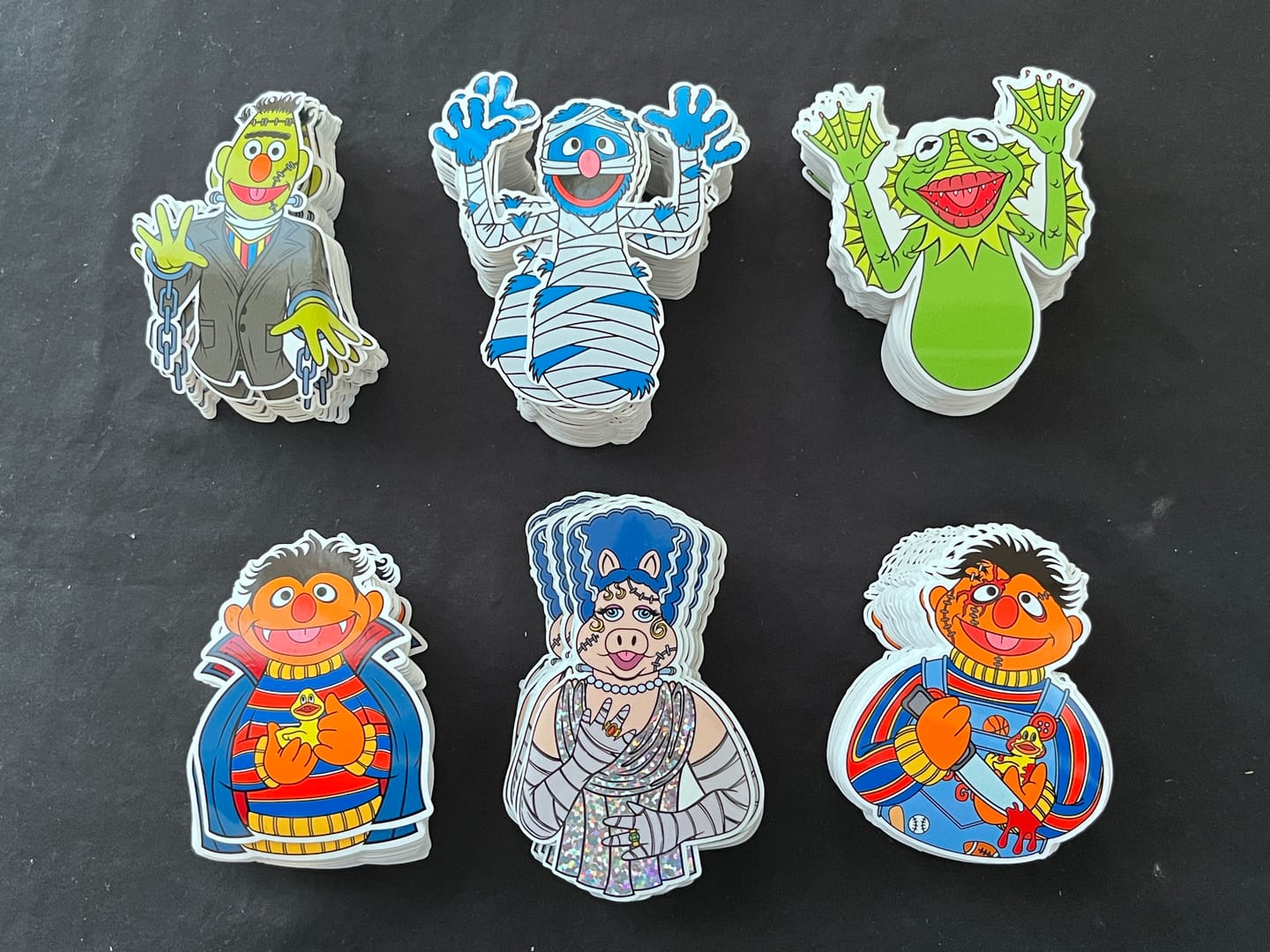 Customer photo review of Standard White Vinyl Stickers - Any Shape