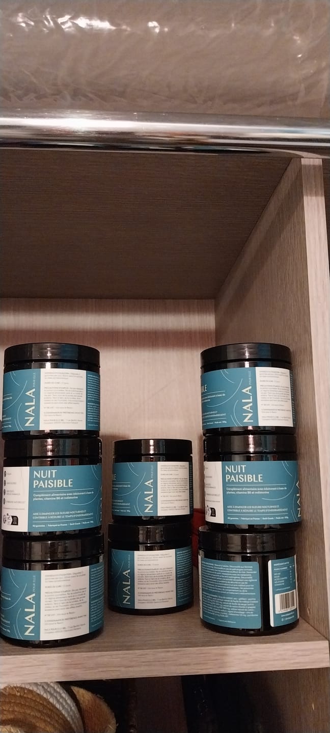 Customer photo review of Nuit Paisible – Sommeil & Sueurs Nocturnes