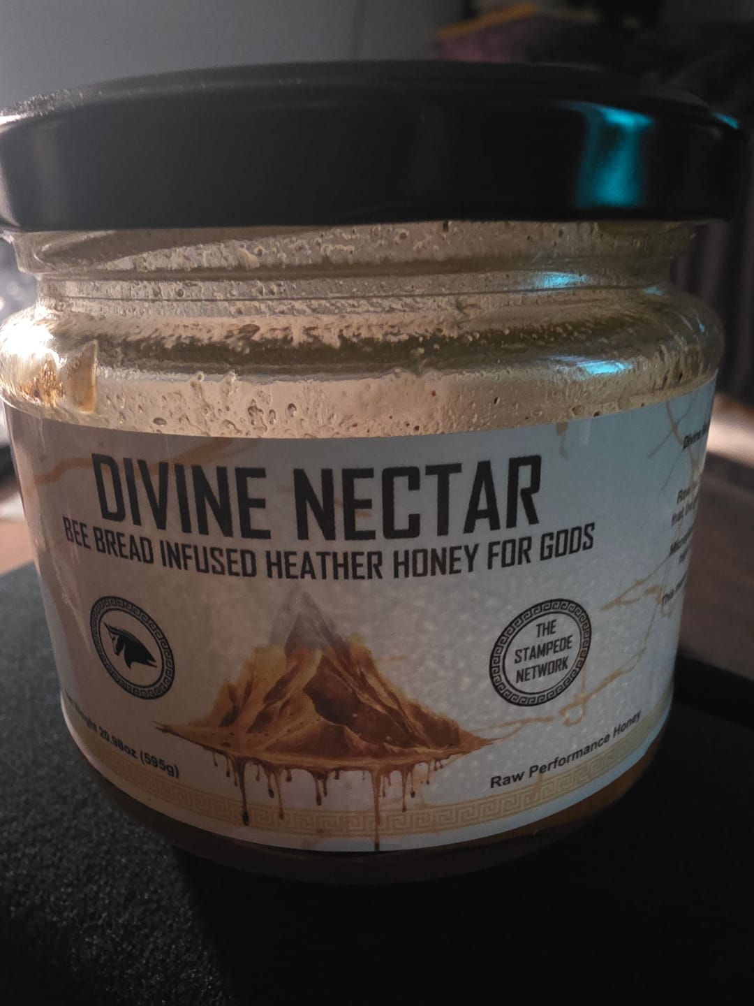 Customer photo review of Divine Nectar - Performance Honey