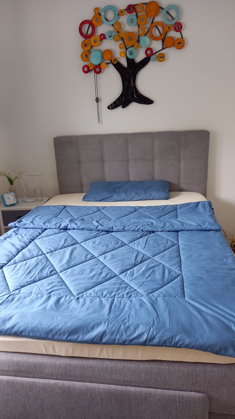 Customer photo review of EasySleep® – 2-in-1 Ganzjahresdecke. Schnelltrocknend & ohne Bettwäsche