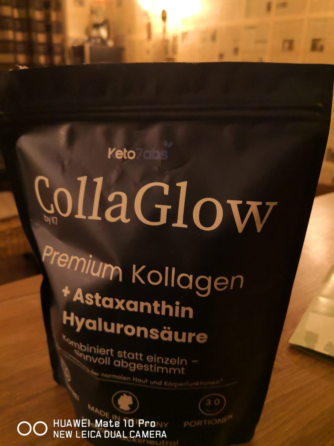 Customer photo review of CollaGlow® 30 Tage Kollagen-Kur mit GlowProtect Komplex™
