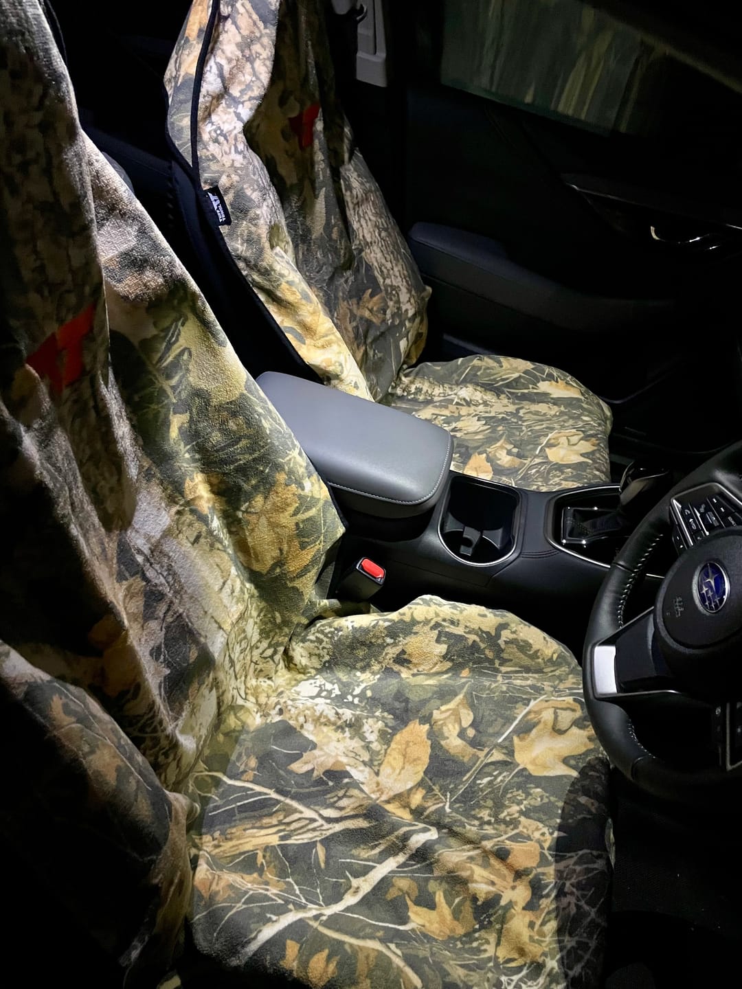 Customer photo review of Waterproof Car Towel Seat Cover