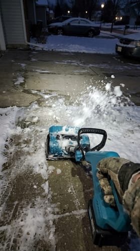 Customer photo review of Electric Snow Shovel