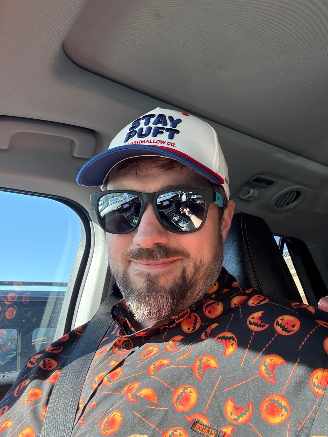 Customer photo review of Ghostbusters "Stay Puft Marshmallow Co." – 5-Panel Hat