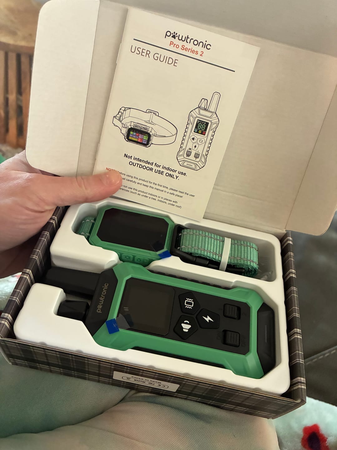 Customer photo review of PawTronic Pro Series 2 - Wireless GPS Dog Fence