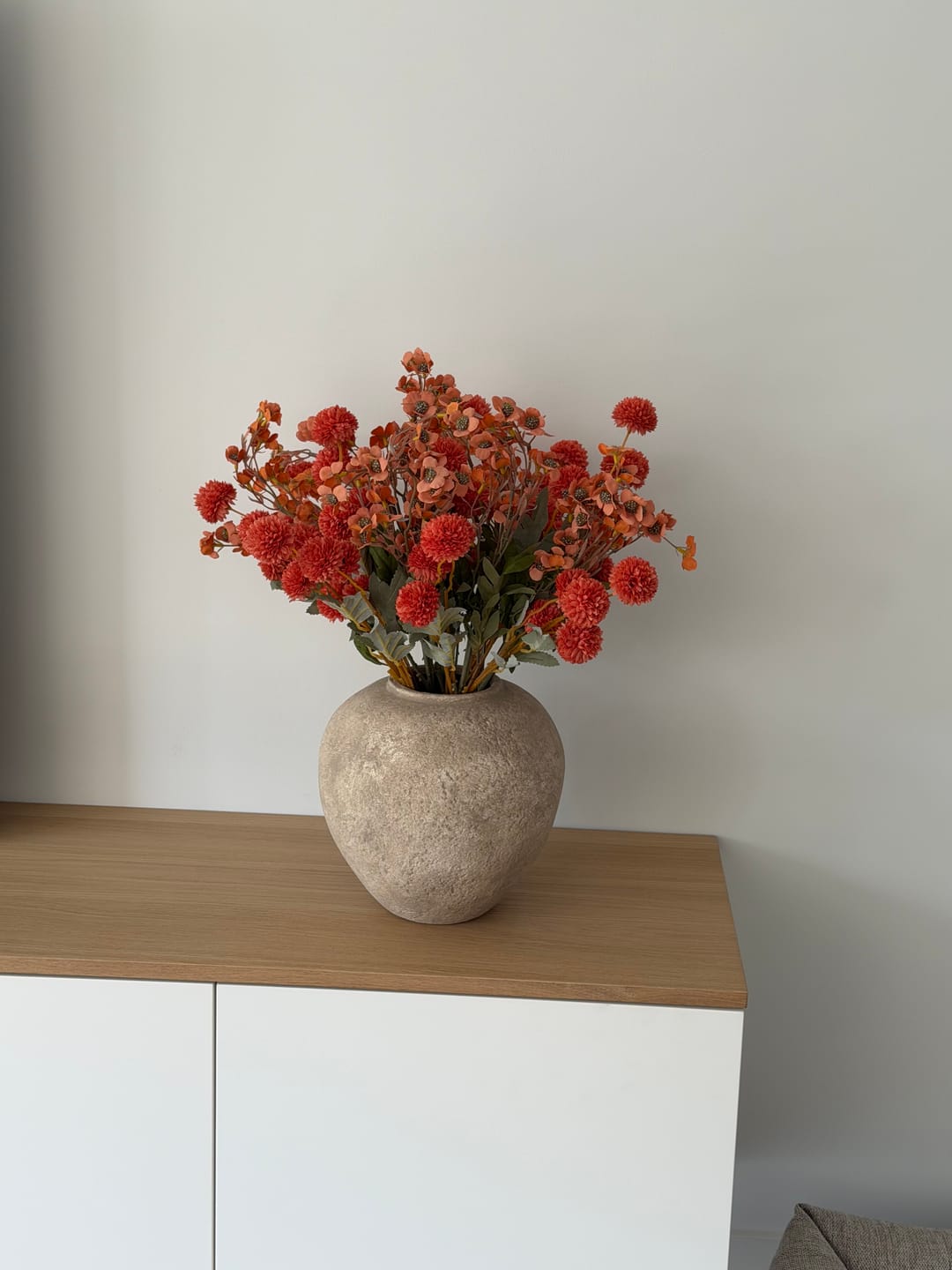 Customer photo review of Wax Arrangement - Terracotta
