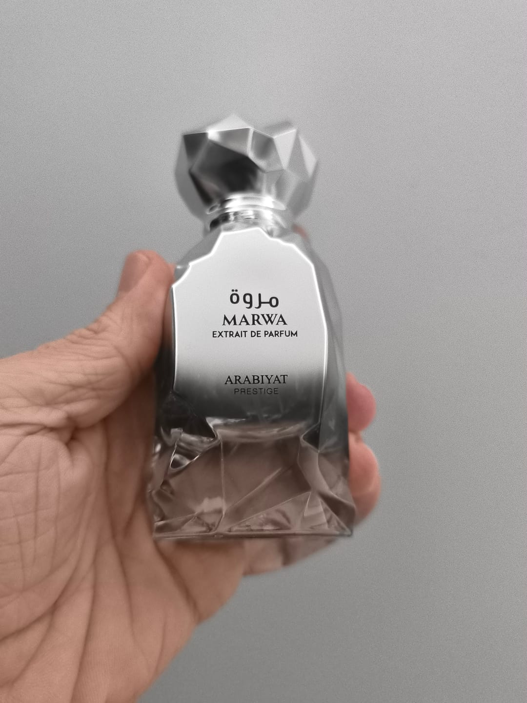 Customer photo review of Arabiyat Prestige Marwa Extrait Eau de Parfum 60ml