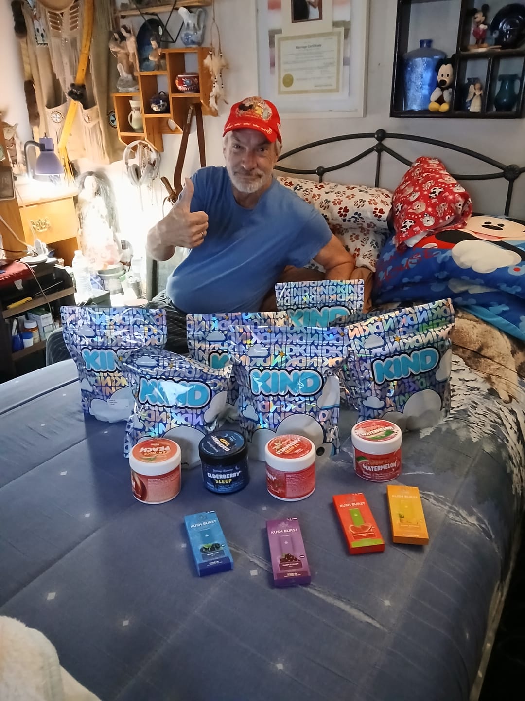 Customer photo review of 900MG Yummy Gummy D9