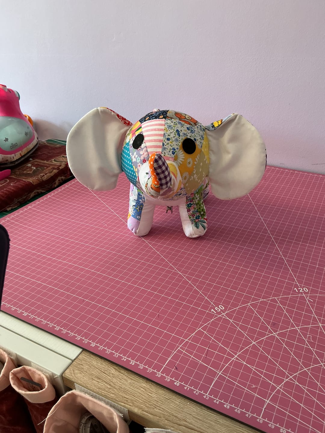 Customer photo review of Mrs. Quilty Plushies – Bundle of 14 Quilted Patterns