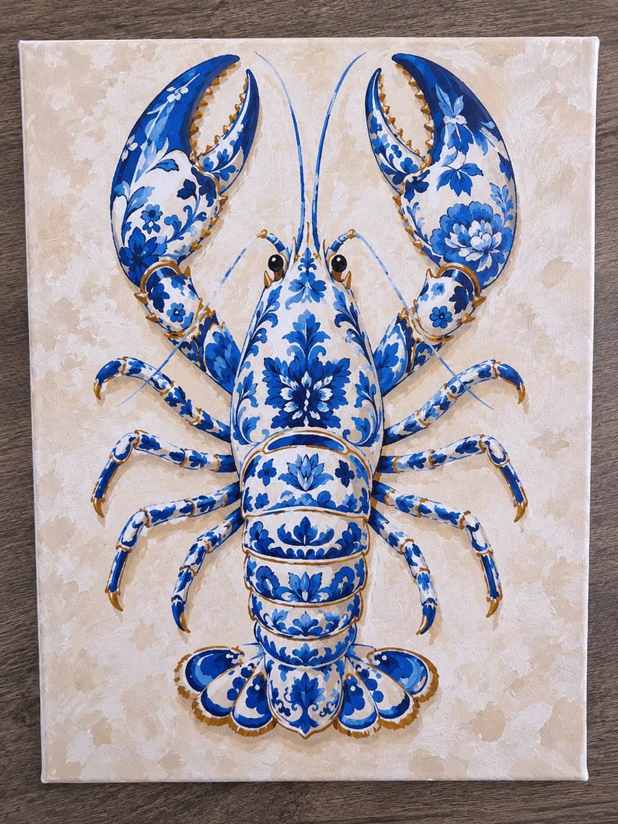 Customer photo review of Homard style Delft