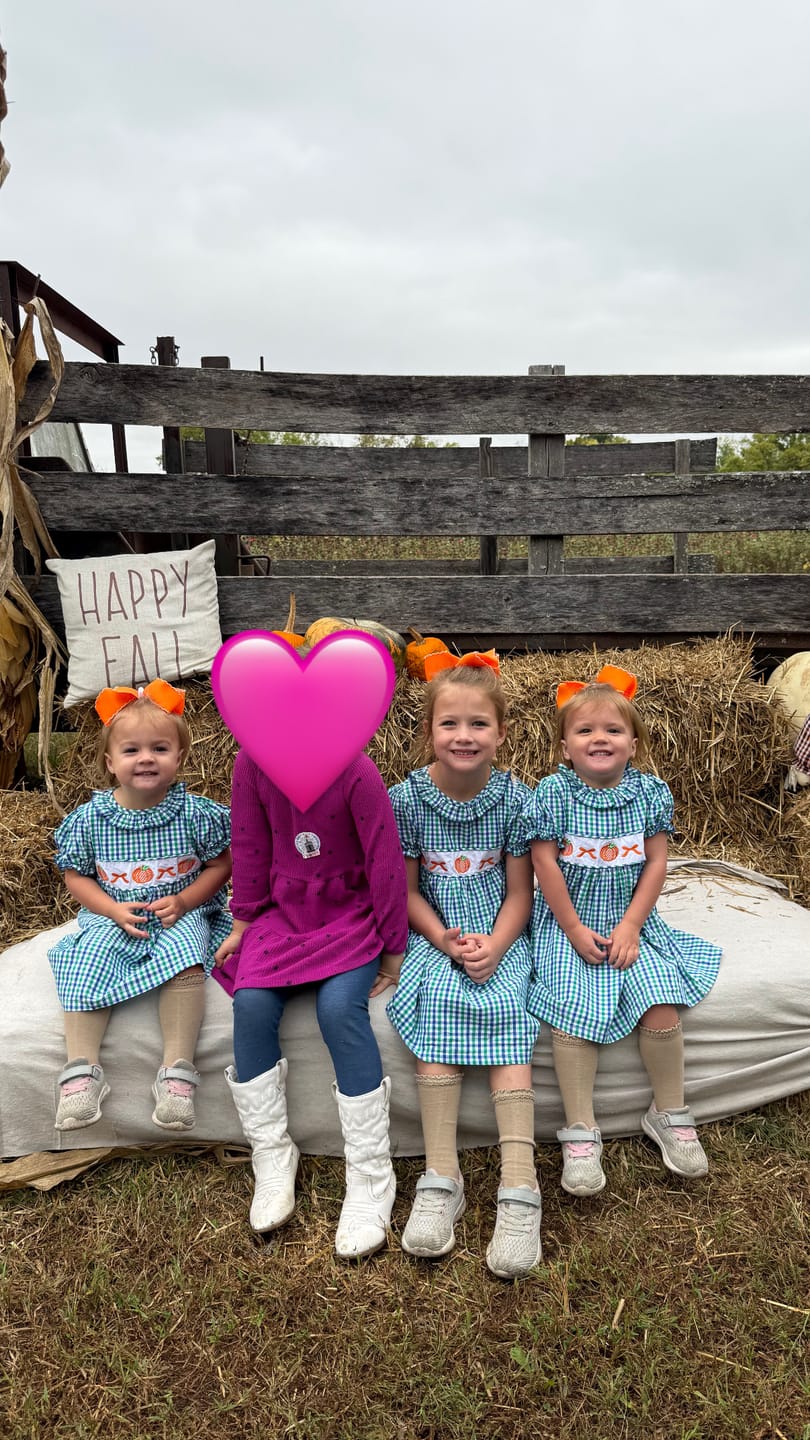 Customer photo review of Hello Pumpkin Green Gingham Ruffle Collared Dress