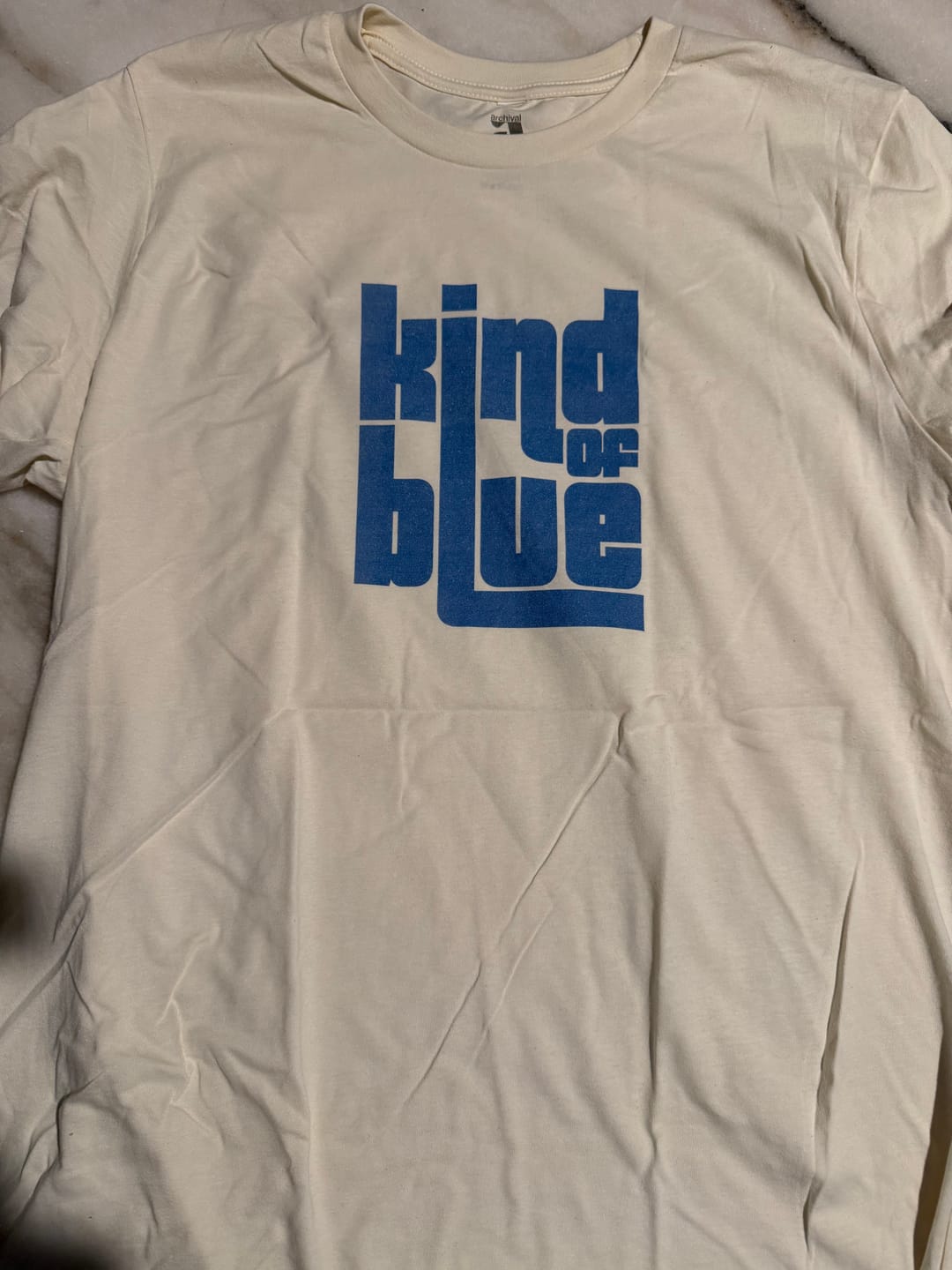 Customer photo review of Kind of Blue T-Shirt