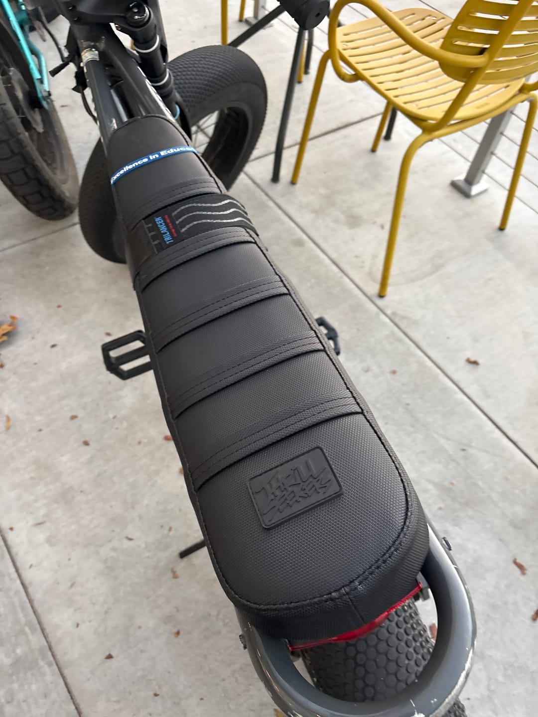 Customer photo review of Custom Seat Cover: Super73 Z Series